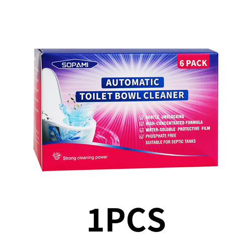 Dual-Color Toilet Bowl Cleaner - 2-in-1 Clean & Deodorize